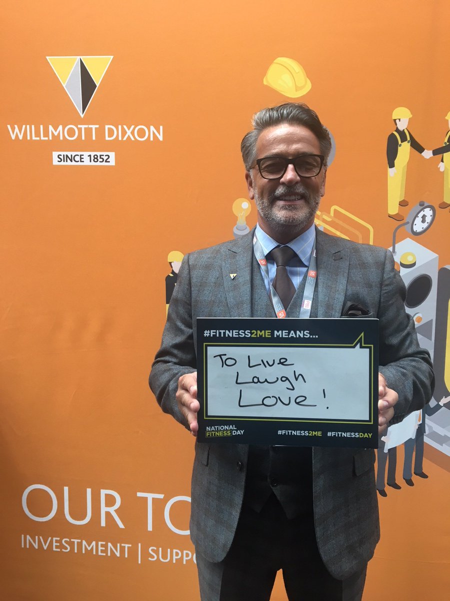 WillmottDixon's tweet photo. In honour of National #FitnessDay, we asked some of our people what their thoughts were on #Fitness2Me....

Have you thought of what it could mean to you? Why not get involved and find an activity here: https://t.co/GSwreuXdhH

@FitnessDayUK  @_ukactive #FitToBid @SCFconstruct https://t.co/PFYQ4WzziU