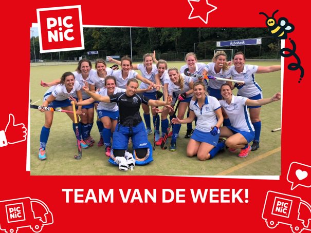 Afgelopen week was Dames27 Team van de Week! Een vrolijk team dat het seizoen fris en fruitig is gestart. Zij hebben na de wedstrijd altijd heel veel zin in raketjes en zij hopen dat Picnic daarvoor kan zorgen… #datkan #PicnicTeamvandeWeek  #Picnic  bit.ly/PicnicTeamvdWe…