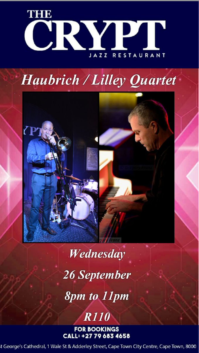 #The CRYPT Jazz (@thecryptjazz) on Twitter photo 