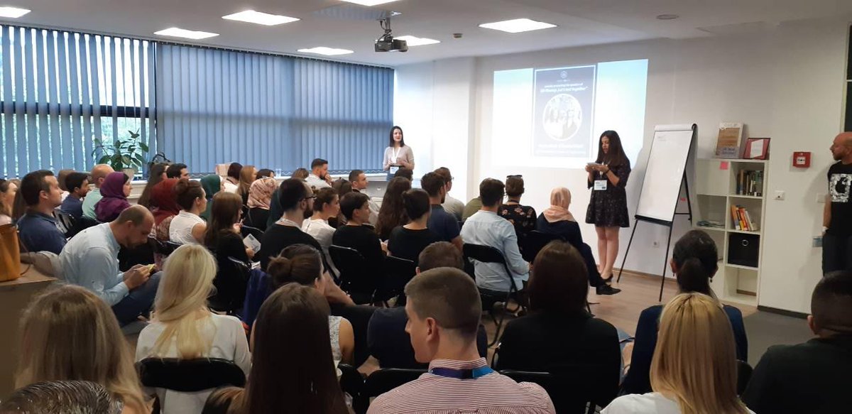SarajevoQA_Crew's tweet photo. @ATeftedarija had an awesome presentation at QA event "Let's test together" #SuperTester #EuroSTARConnects #SQAC #meetup #softwaretesting https://t.co/ysCyiVKlDG