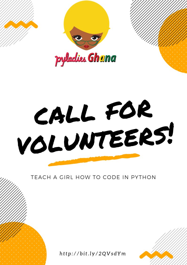 We are looking for coaches to help with our upcoming tutorial sessions. Kindly fill this form if you are willing to volunteer. You don't have to be advanced to help others learn.
bit.ly/2QVsdYm

#SpreadTheWord #VolunteeringRocks