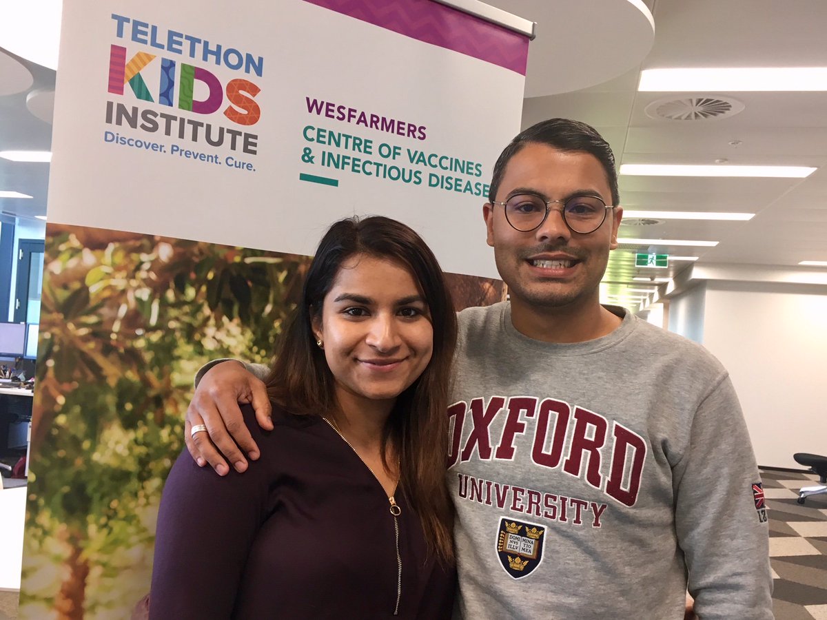 WCVID's tweet photo. Check out our #doubledoctors from @WCVID @telethonkids - @CrocoDylbert and @AartiSaiganesh from the Skin Health team both received notification today that their PhDs have been conferred. Massive congratulations, Dylan and Aarti! https://t.co/1uZL57kfUA