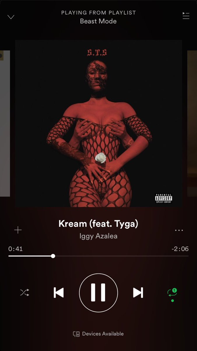 thethnksiget's tweet photo. #KREAM has 25.4 million streams on Spotify alone, the #KreamMusicVideo has exceeded 90.3 million views on YouTube and has 299,611 shazams, our goal is 300,000. #StreamKream here: https://t.co/1KEJsfwWUU it’s #1 on the BEAST MODE Spotify playlist @IGGYAZALEA @Tyga #IggyAzalea https://t.co/MDuyi8quCN