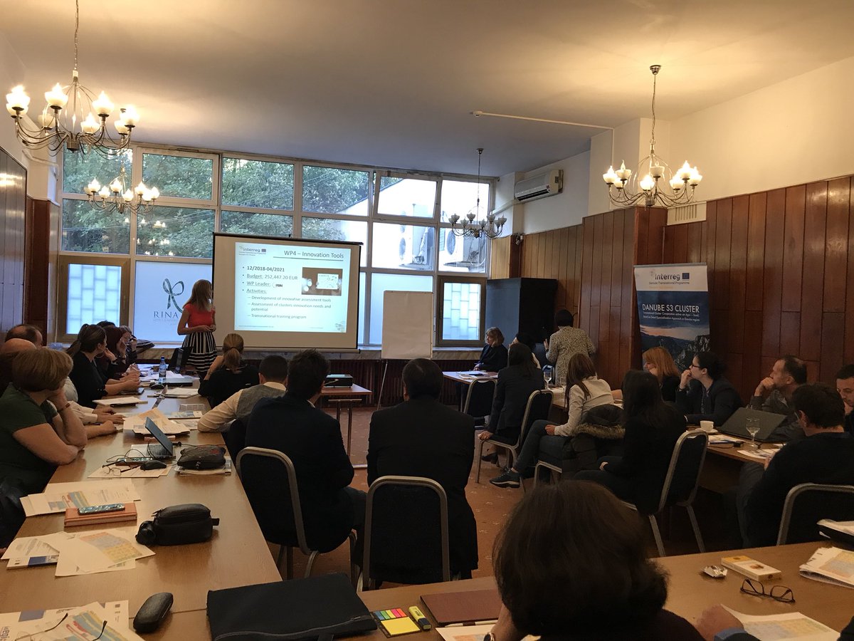 PBNHungary's tweet image. Happy to be present at the @DanubeS3Cluster kick-off event. Project is about supporting agro-food clusters in the Danube region. #kickoffevent #Sinaia @Interreg_Danube @INTERREGTweets