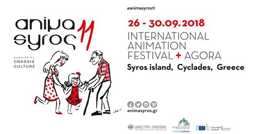 MediaGovGr's tweet photo. #Animasyros11 | Animasyros International Animation Festival+Agora kicks off today on the Greek island of #Syros, Cyclades. The festival comprises screenings, tributes to international animation festivals, workshops & more events
▶️ https://t.co/3CrjUGyR9B #GreekAnimationRocks https://t.co/IS68AH6IHu