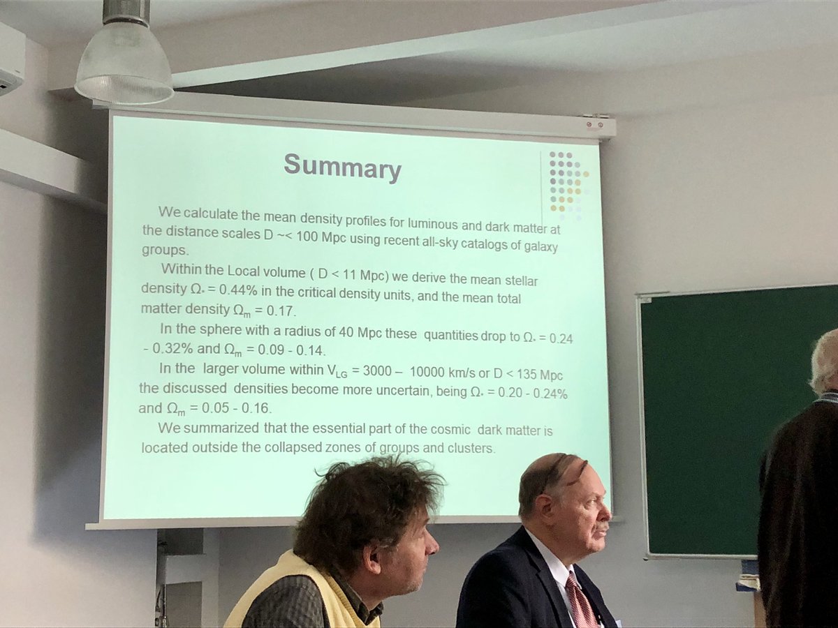 8minutesold's tweet photo. Karachentsev’s summary slide at #CoSS18 https://t.co/gPio1WobH5