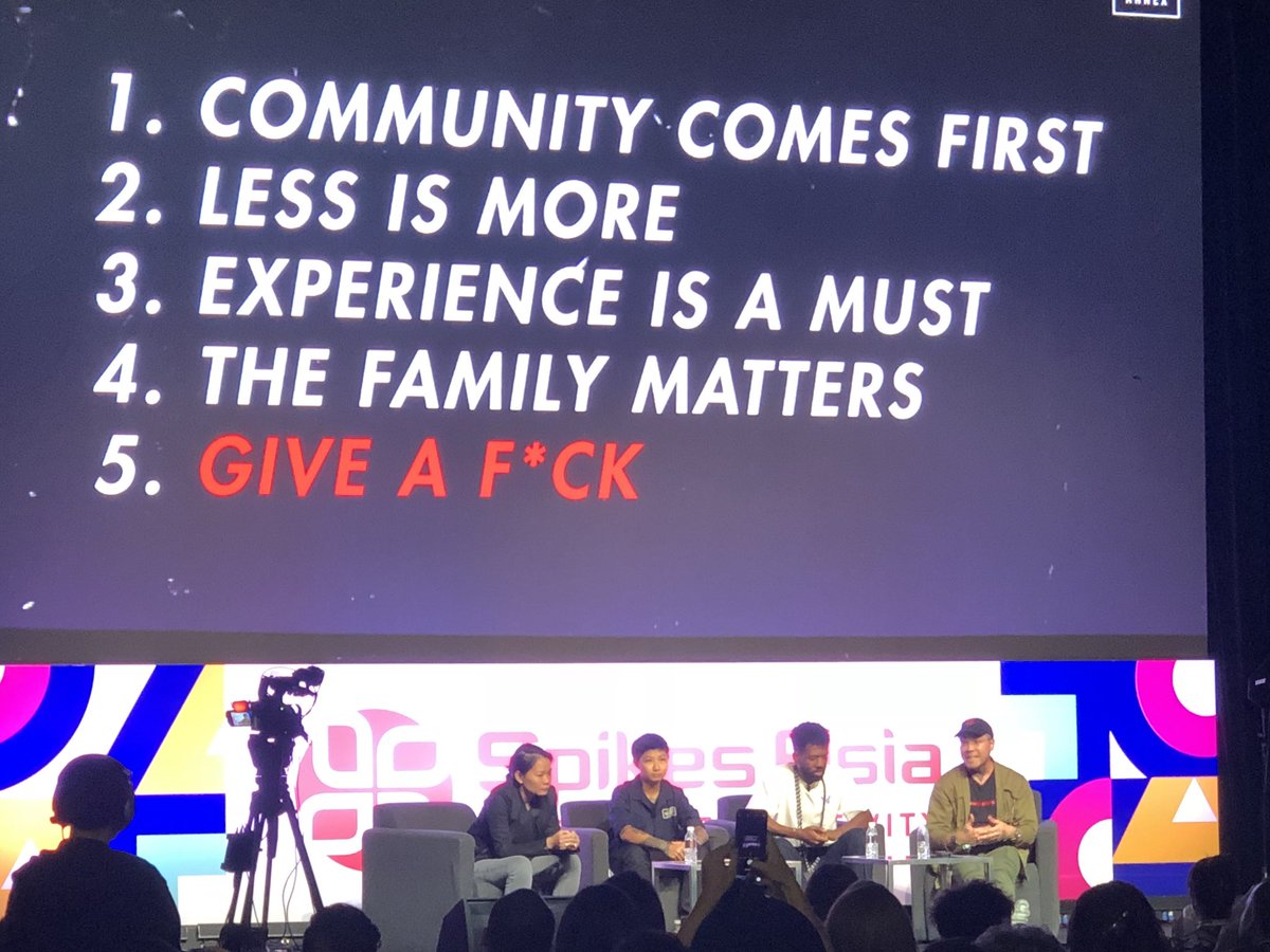 Sage advice to marketers and &amp; brands brought to you by street artists &amp; creatives... <a href="/SpikesAsia/">Spikes Asia</a>