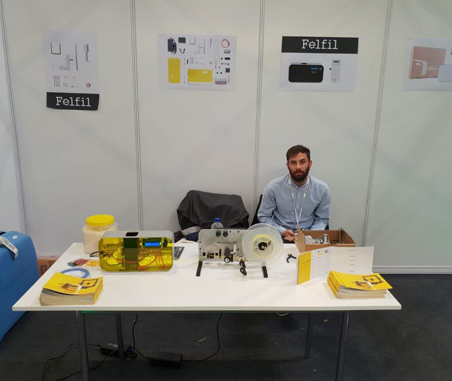 Felfilsrl's tweet photo. We are ready for the second day of #TCTShow in Birmingham! Come and visit us to talk about our new project 💪💪
#felfil #TCTShow18 https://t.co/9HGsLAcfga