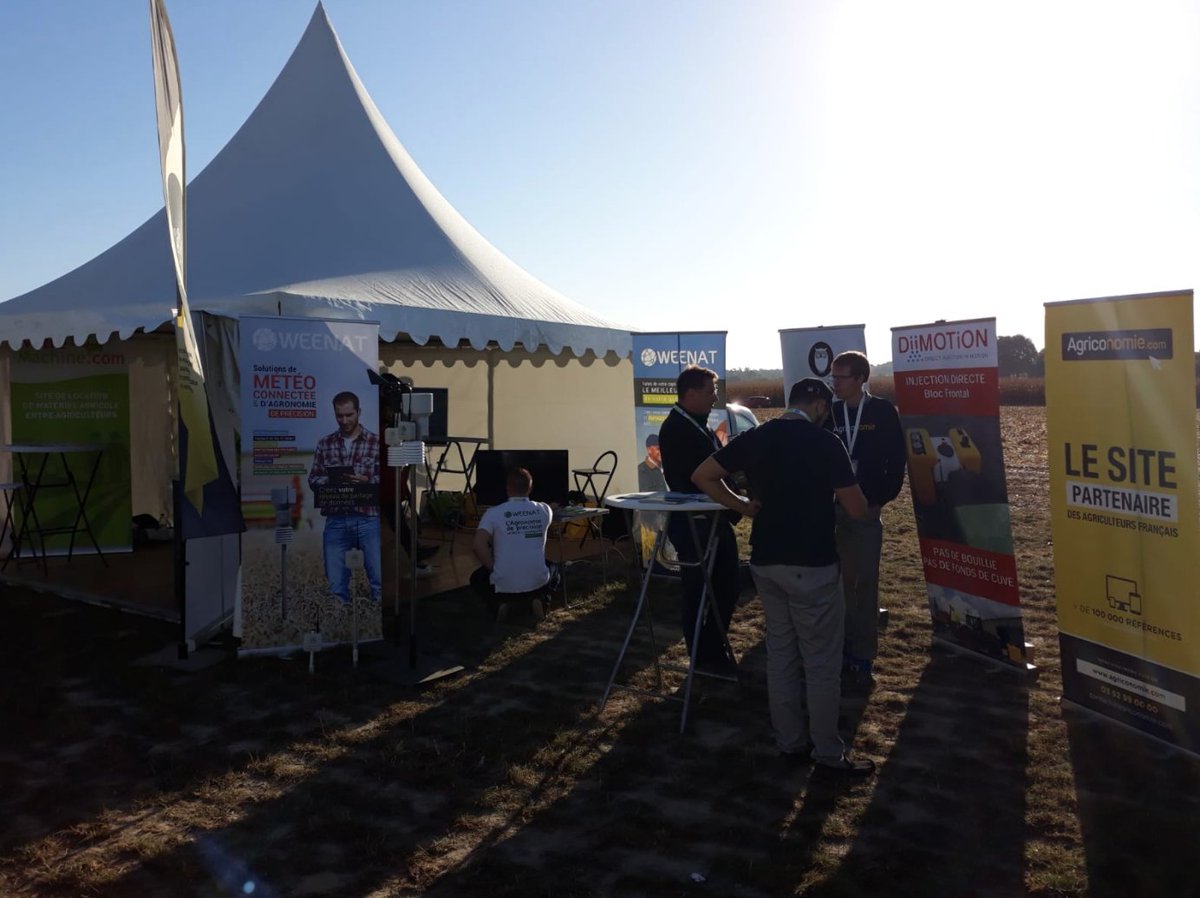 FermeDigitale: NOW! Prenez RV avec l'#AgTech française les 26 &amp; 27/09 lors du salon professionnel #MécaMaïs (Le Vignau-40). Rencontrez les #startup de la #teamLFD, échangez, innovez ! #Agriculteurs, nos pépites seront présentes pendant 2 j pour vous prop…