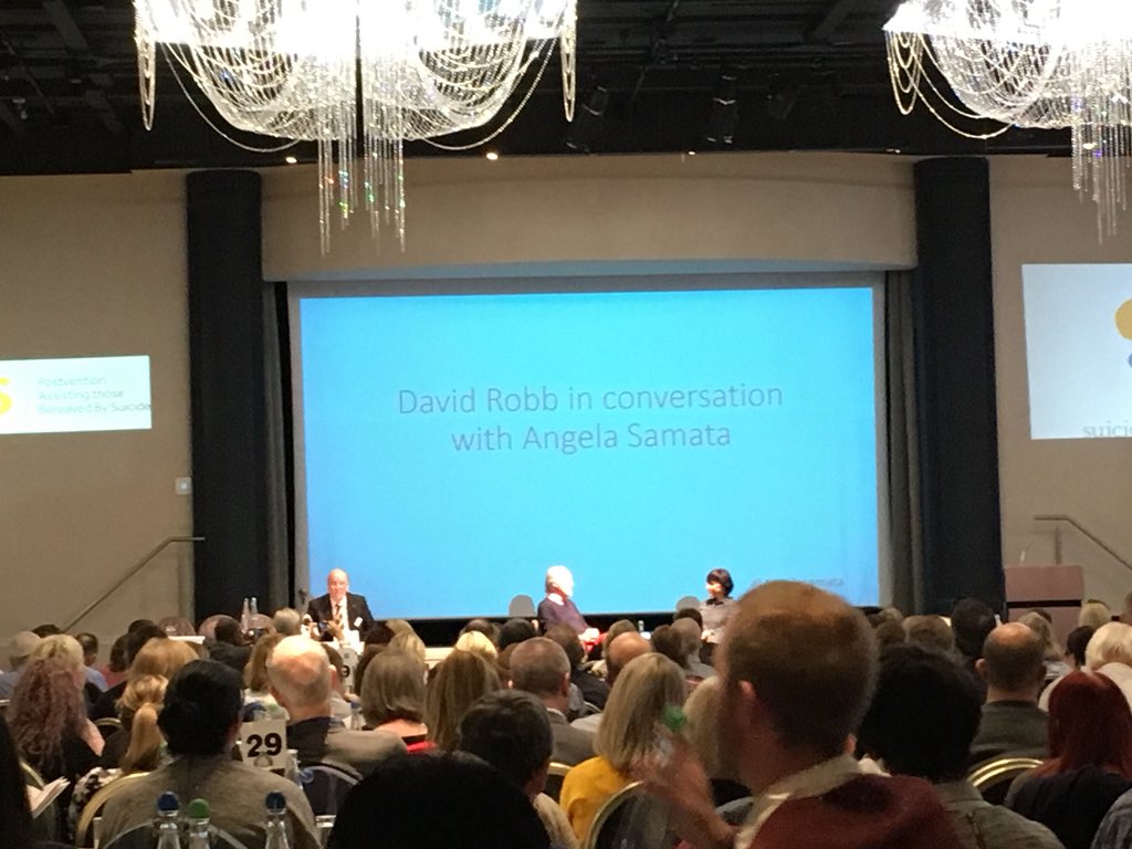 CSPaulaBerry1's tweet image. @Angelasamata and #DavidRobb in #conversation #InTheMind #LifeAfterSuicide #SBUKconf18