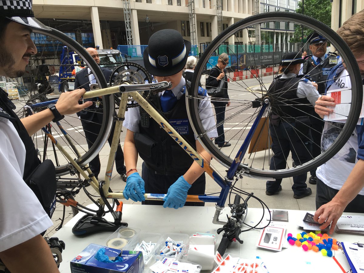 Bicycle Marking Event coming up on Thursday 11th October 2018 between 12:00 to 14:00 outside 10 Bressenden Place, SW1 beside the cycle rack. #CrimePrevention #bikemarking #VBT #protectyourproperty