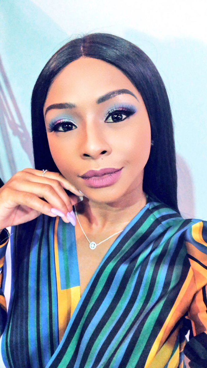 Boity's tweet photo. 💜 https://t.co/JedJmZIsOV