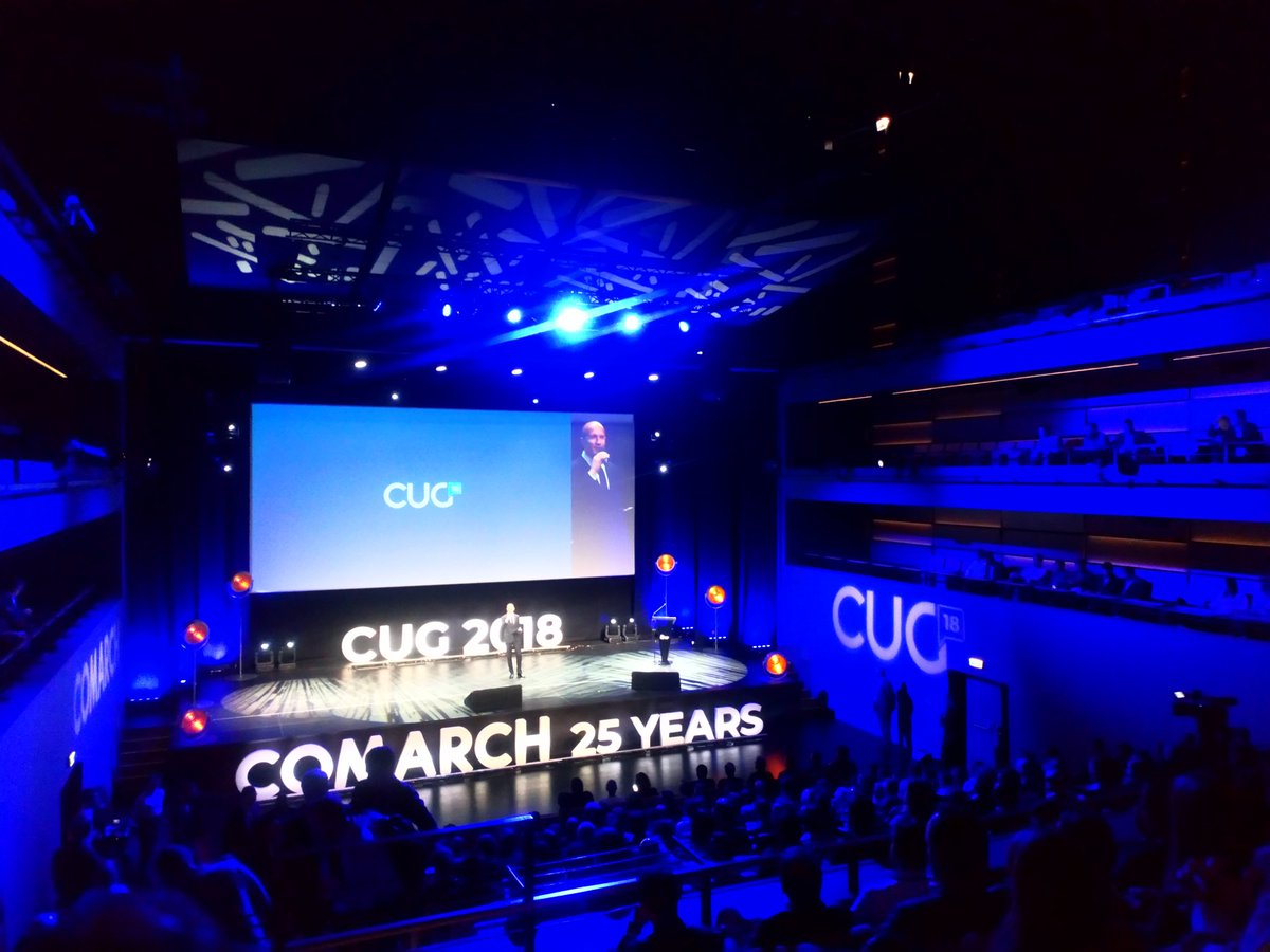 Comarch_Finance's tweet photo. #Comarch User Group will be starting shortly. We're glad to see so many of our customers! #CUG18 https://t.co/AmKxRaGCdi