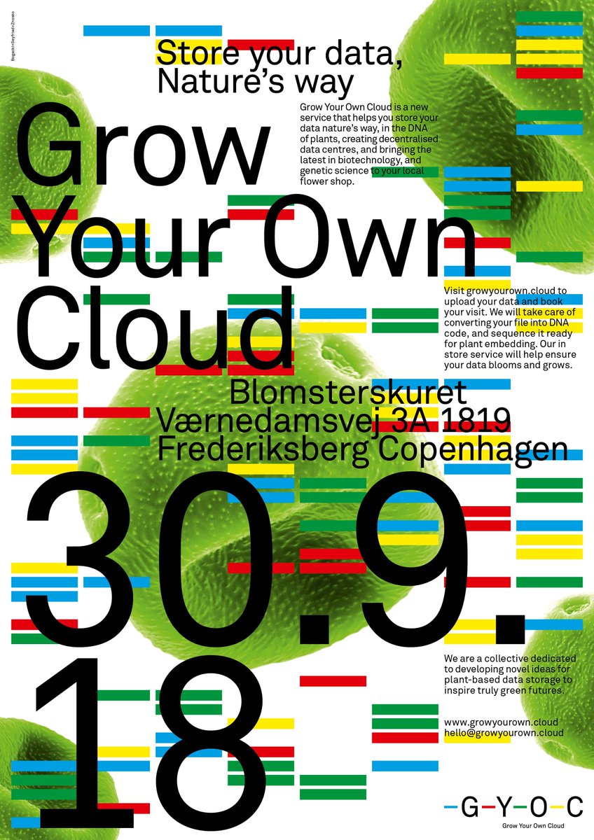 cyrusclarke's tweet photo. Imagine if you could store all of your family photos, in a plant. What would you store? Register at https://t.co/Feuqr0iZEl to attend our one-day event in Copenhagen #GYOC #growyourowncloud https://t.co/BbuticAuAu