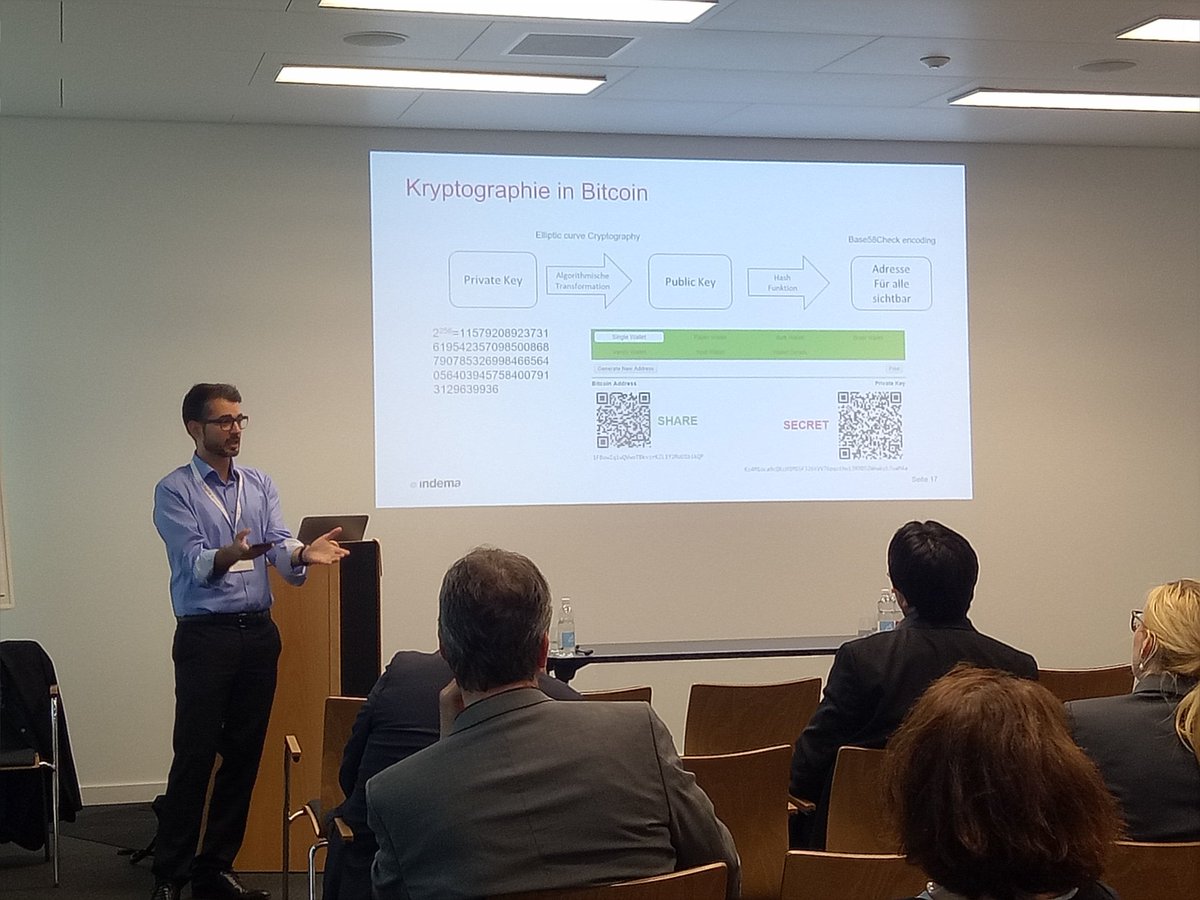 dHealth_Network's tweet photo. @ #fdg18 in #Zurich with Hamed Celaymanian from @indemaAG 
sharing about " #blockchain : A shift of #paradigms "
#Healthcare #techforgood #digitalhealth #healthtech https://t.co/10Fbv5bcmq