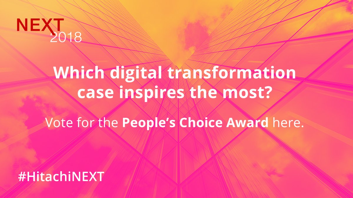 Hitachi Dönüşüm Ödülü kazanan 3 isim içerisinde size en çok ilham veren hangisi? Halkın seçimi ödülleri için saat 15: 00'e kadar oy verebilirsiniz. Kazanan 27 Eylül’de #HitachiNEXT'de açıklanacak!
