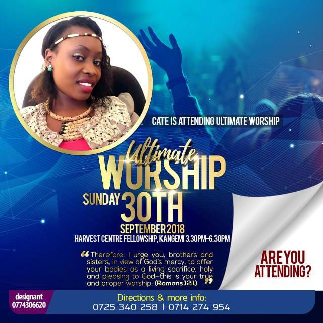 CatenzisaM's tweet photo. A worship encounter like no other make a date with us as we reach to heaven #ultimateworship really looking forward come one come all https://t.co/QSqKa28zLd