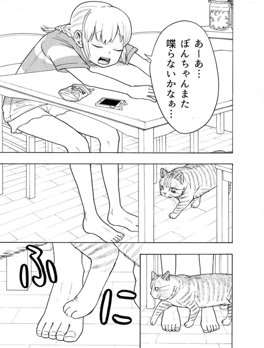 猫とお姉ちゃんの漫画 その2 