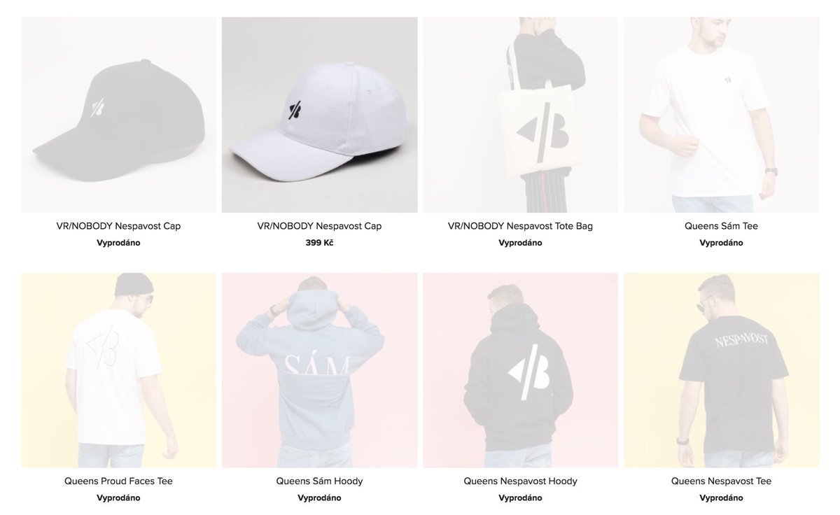 VRNOBODY's tweet photo. Děkujeme za zájem </3 Restock?? https://t.co/aC8uSzOdPU