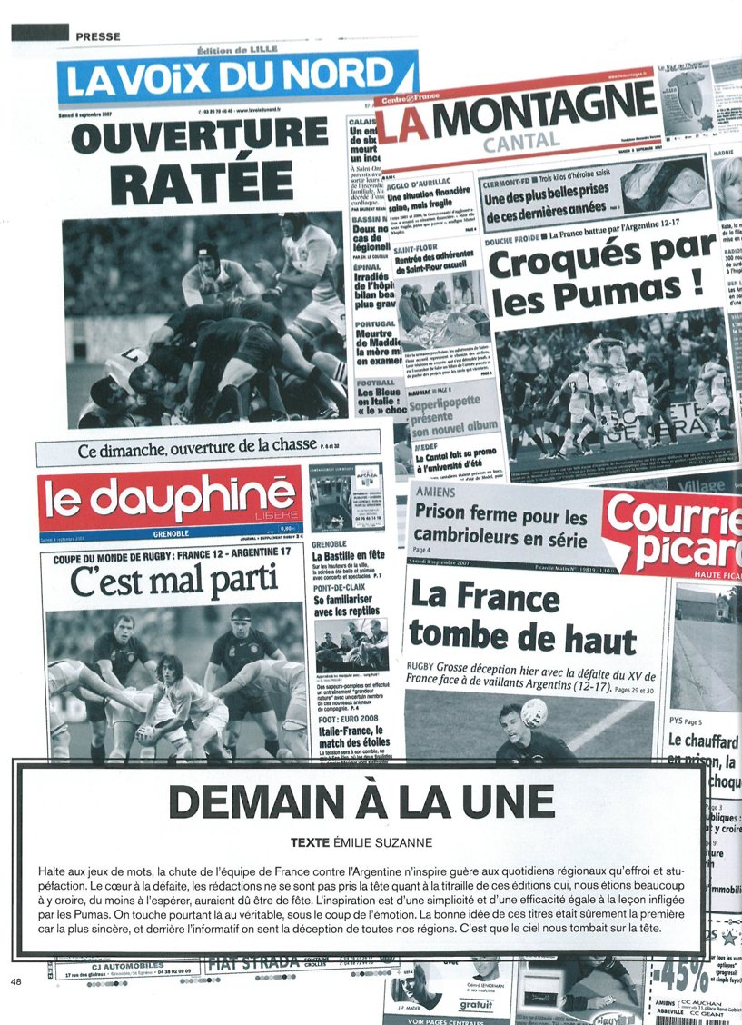 Mag_Attitude's tweet photo. #FRANCE - #ARGENTINE 
"On n'aime guère voir la fierté, la virilité malmenées dans ce sport."
Attitude #Rugby #22 pour consulter l'ensemble de l'article. https://t.co/aZ9fUpi24A