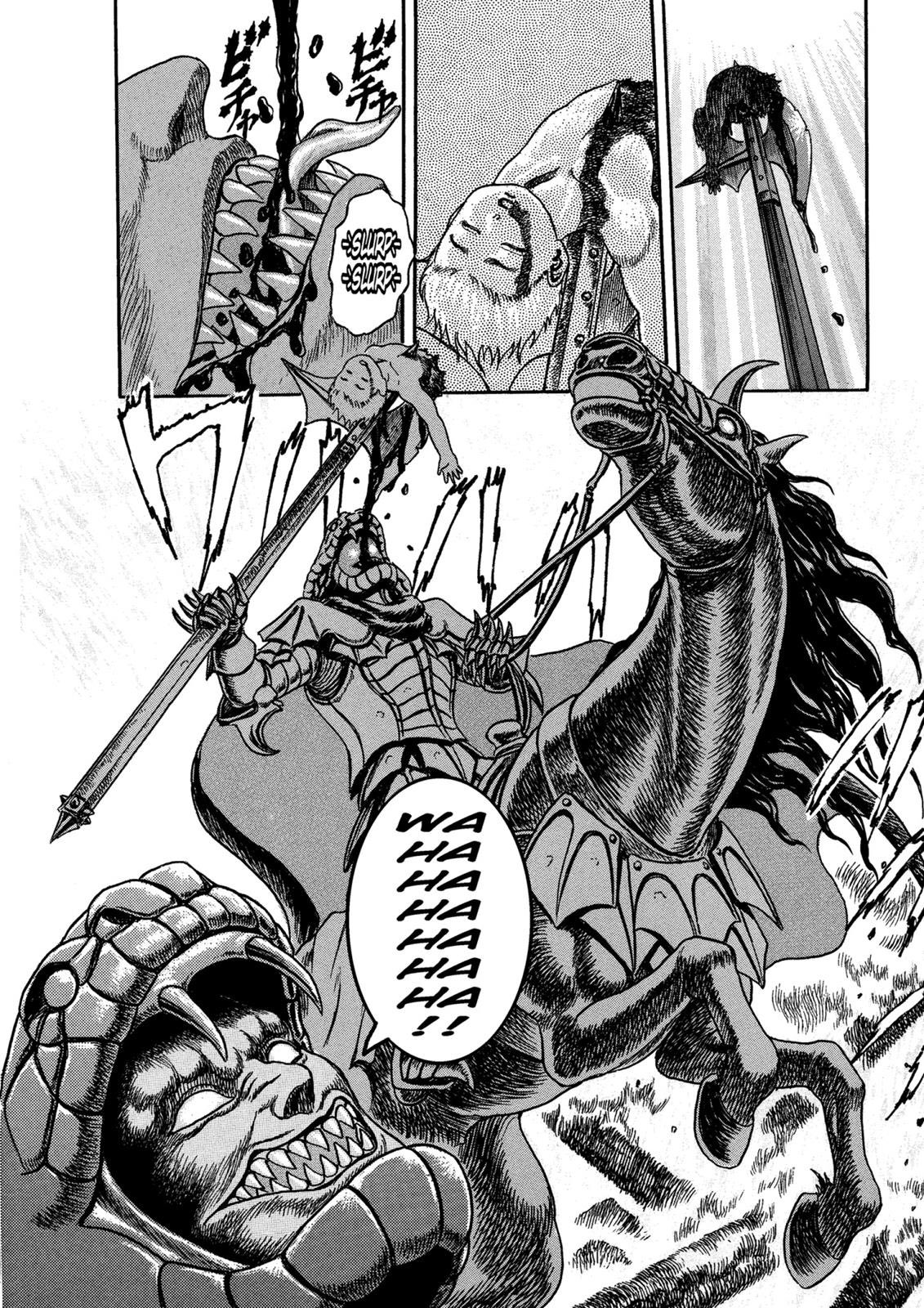 Guts killing the Snake barron Anime vs Manga : r/Berserk