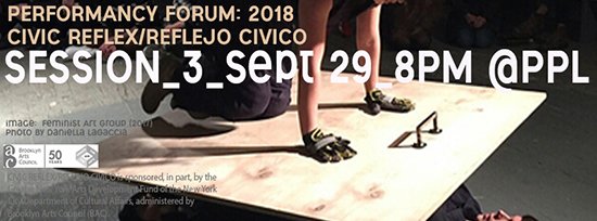 Panoplylab's tweet photo. THIS SATURDAY, September 29, 8pm at 104 Meserole Street in Brooklyn join us for #CIVICREFLEX session #3 ! #language #civilcomplaint #performanceart #intentionalinteraction #socialgathering https://t.co/B5AVmVTMJb