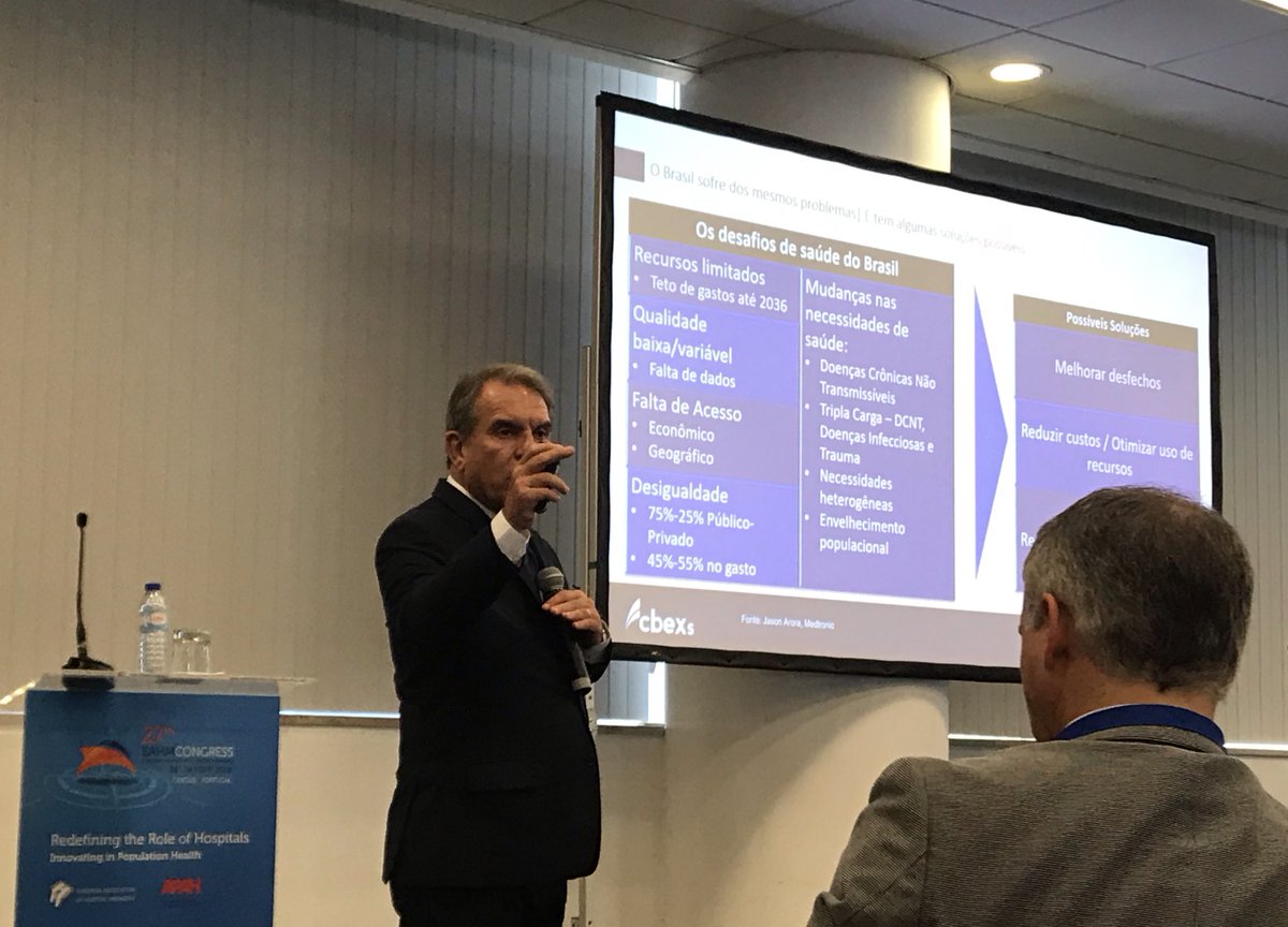j_vidalcastro's tweet photo. Health management in Portuguese Speaking Countries Community @ #EAHM2018 - @fbalestrin pointing “financing is the biggest challenge” https://t.co/rLsrmY6h2q