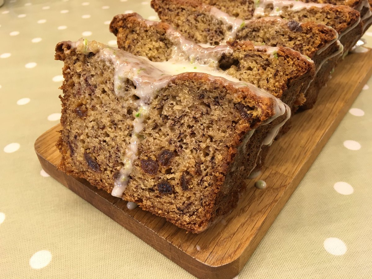 Hayley is going a bit cake mad at the moment! Today we have a Jamaican banana, rum and lime loaf. #rossonwye