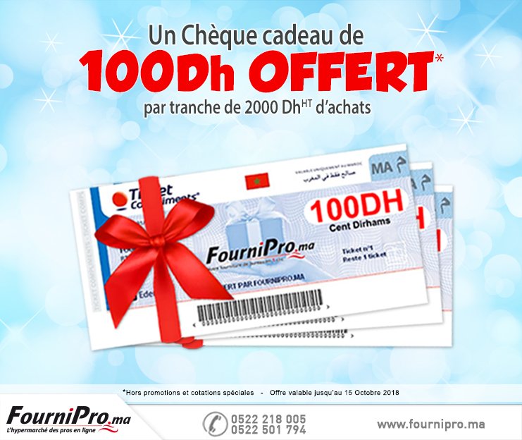 Fournipro's tweet photo. Les chèques KDO sont de retour profitez-en
 ►https://t.co/wPd91Eqzv5

#Chèque #Cadeau #KDO #fournipro #Promotion #Casablanca #Maroc #Morocco https://t.co/PuiVQN9UtE