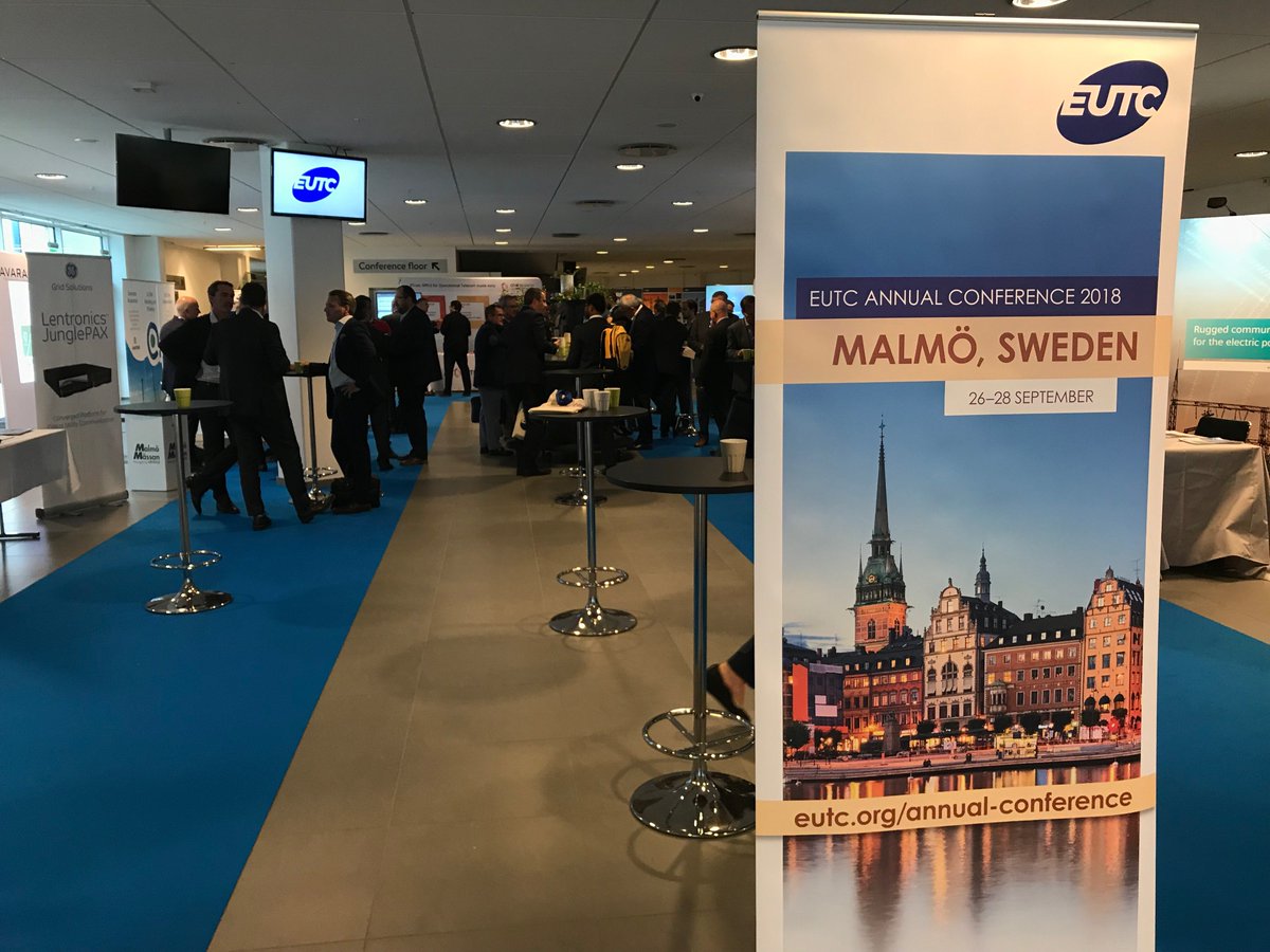 Reactive_Tech's tweet photo. .@ChrisKimmett (Commercial Director Networks) is speaking at the @EUTCNow Annual Conference today on how energy IoT is revolutionising power grids. Join him at 15.30 in the Julia room to learn more. #EUTCAnnualConference #IoT #GridMetrix https://t.co/sLTPzrdaWU