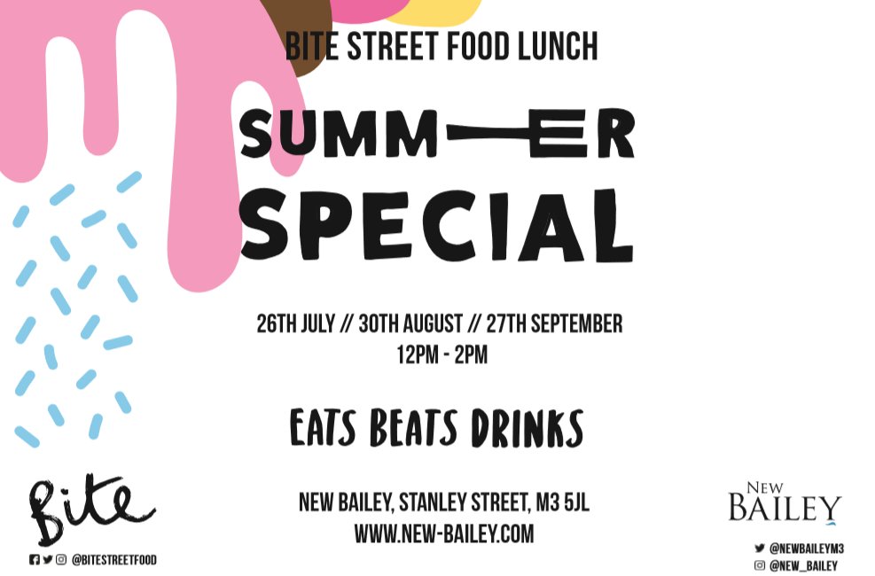 Our LAST <a href="/BiteStreetFood/">Bite Street Food</a> pop-up of the season is tomorrow!

Come down for unreal street eats served up by talented local food trucks! Go for <a href="/Gogetstuffed/">gogetstuffed</a>'s famous #naanwhich or why not try <a href="/fritto_uk/">Fritto Street Food</a>'s delicious calzones? Between 12-2pm, 27th Sept. 

👉 facebook.com/events/8578795…