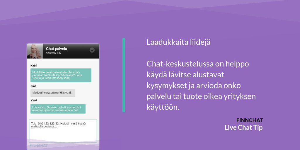 Finnchat tweet media