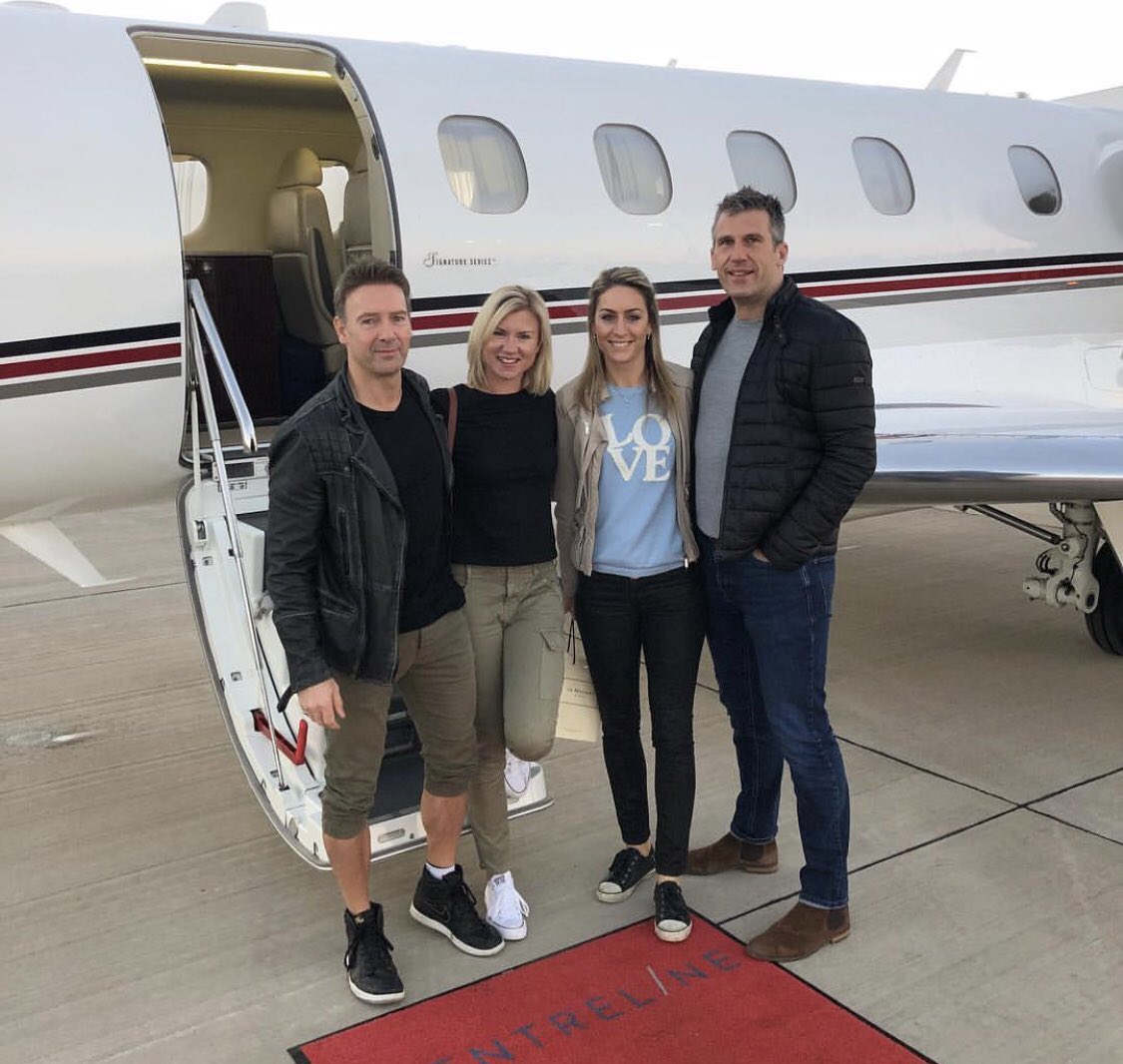 AmyWilliamsMBE's tweet photo. Early start this morning to fly out to Monaco with this wonderful lot @BYMClaire @WatsonGymEquip @craigham79 @NetJets Off to the yacht show. ✈️🛥🥂#MonacoYachtShow https://t.co/C6Ts0Yb1O3