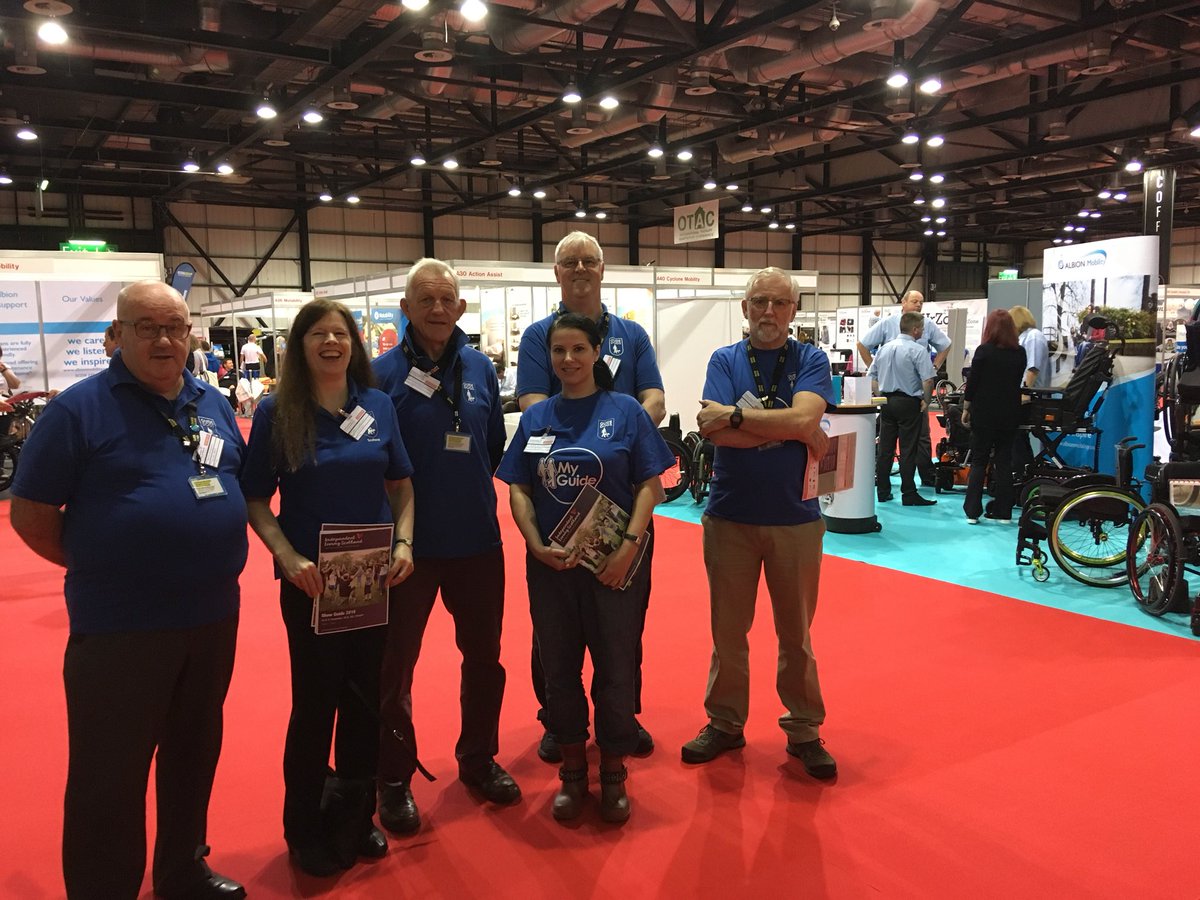 guidedogsscot's tweet image. Attending the @ILScot event at SEC #Glasgow today? We’re on stand E4, 10-4 today and tomorrow (Wed and Thurs). Our fantastic #SightedGuide #volunteers are here and happy to help people with sight loss around the show. Pop by our dog demo at 12! #ILS18