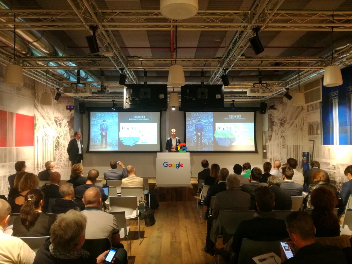 Dopo la presentazione del gruppo a cura di Giuseppe di Carlo, senior manager di Go Reply, in <a href="/googleitalia/">googleitalia</a> sono state presentate varie soluzioni di #MachineLearning  sviluppate da Data Reply, tra cui un'assistente virtuale per il supporto agli agenti bancari.
