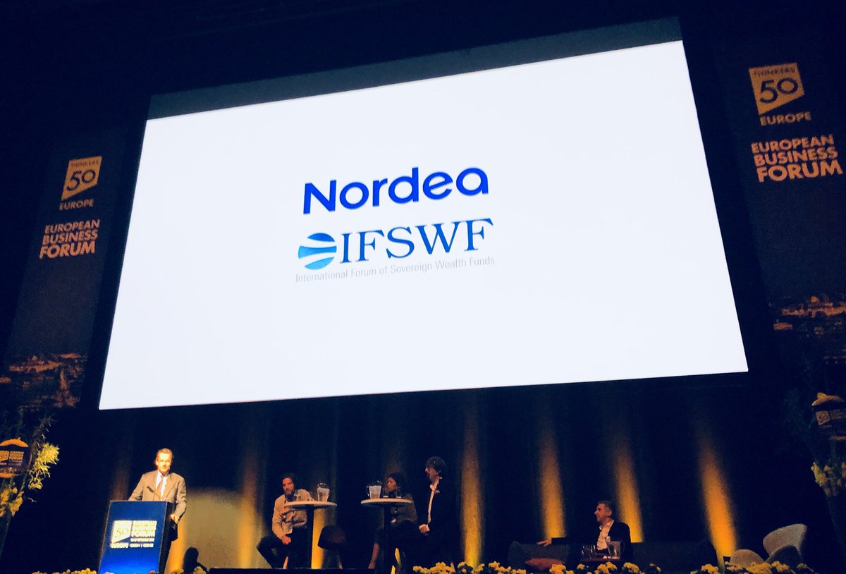 joelasiapacific's tweet image. Following @JavierGoyenech2’s insights on how #Ecoalf is working with stakeholders to collect plastic waste and upcycle it into premium fashion products, we’ve got the head of #SustainableFinance from @Nordea linking sustainability and #finance. 

#T50EBF @IEbusiness #IFSWF