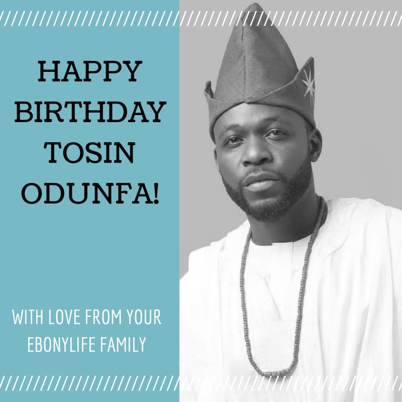 EbonyLife_TV's tweet photo. Happy birthday Tosin Odunfa, the man with a big heart and #VVIPEvents host. ππΎπΈ
Keep soaring higher. ππΏ
Have a beautiful celebration. π https://t.co/yttt3ejA4s