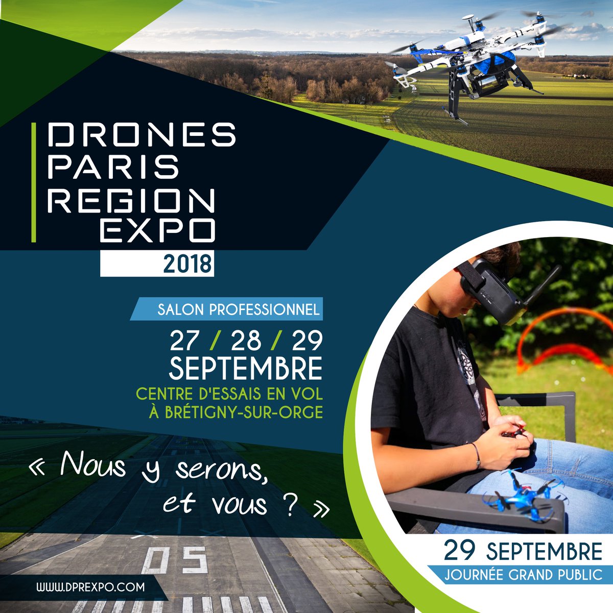 UaviaDrones's tweet image. A partir de demain, retrouvez nous pendant 3 jours sur le salon du @ClusterDronesPr !  #LiveDemo #ConnectedRobotics #InternetOfDrones