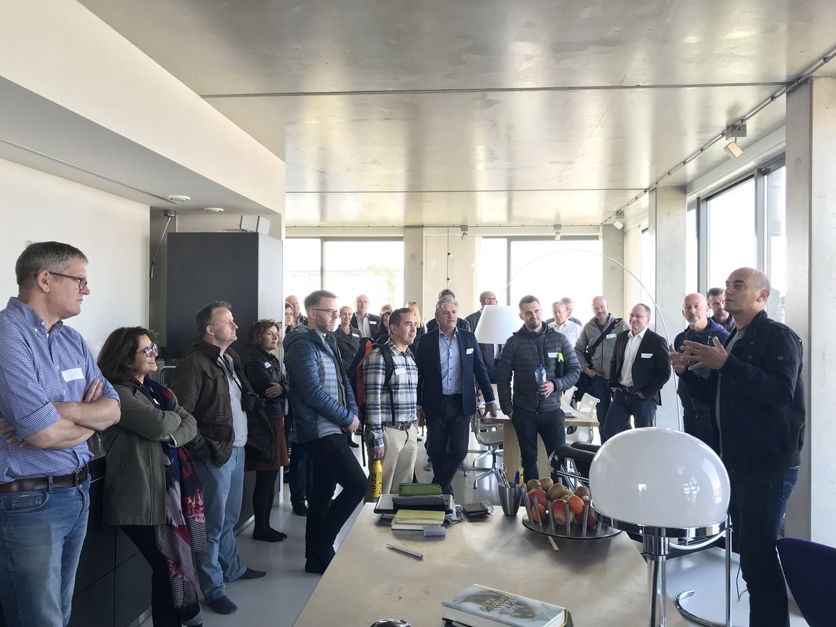 RighttoBuildTF's tweet photo. Jean from @SchoonschipAdam explains the story of their floating, sustainable, multi-generational, #customandselfbuild housing scheme. https://t.co/GJB0m2Guao