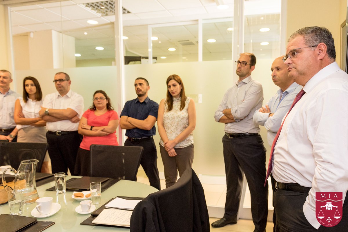 MIA president William Spiteri Bailey visited the accountants and auditors at @MazarsMalta where they spoke about the changing environment and higher standards in the profession. The visit is part of the Institute’s ongoing initiative to keep close to accounting professionals.