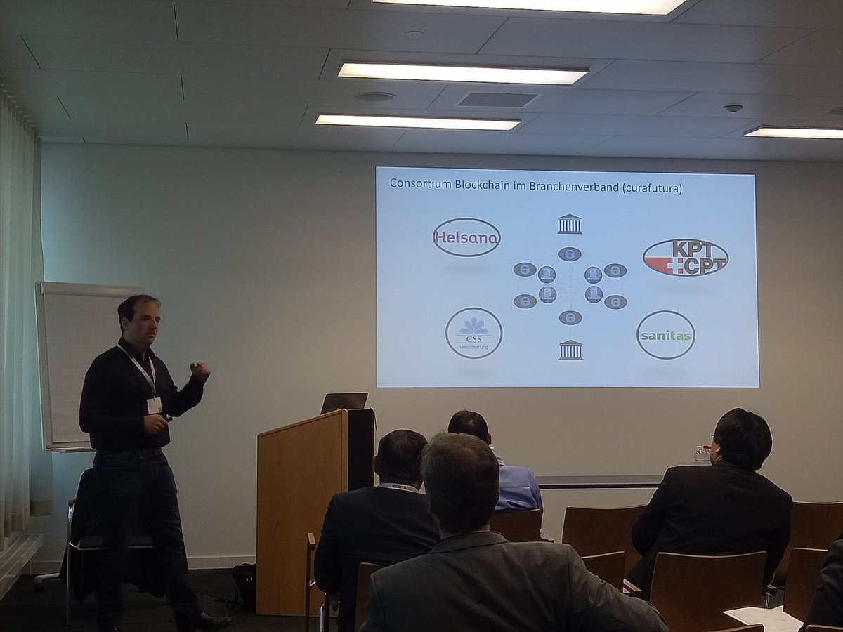 dHealth_Network's tweet photo. @ #fdg18 in #Zurich with #BrunoPersi from @CSSVersicherung 
sharing about #blockchain in #Healthcare and #insurance.  #techforgood #digitalhealth #healthtech https://t.co/spkEFYZquv