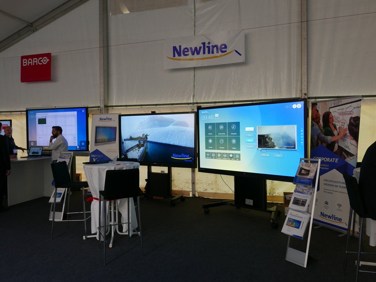 NewlineEurope's tweet photo. Ready for @commtec_de #S14 Solutions Day today in Uhingen, Germany, presenting our #XSeries and our new #RSSeries. Visit our spot if you go by there! https://t.co/Ug1PgWaGfn