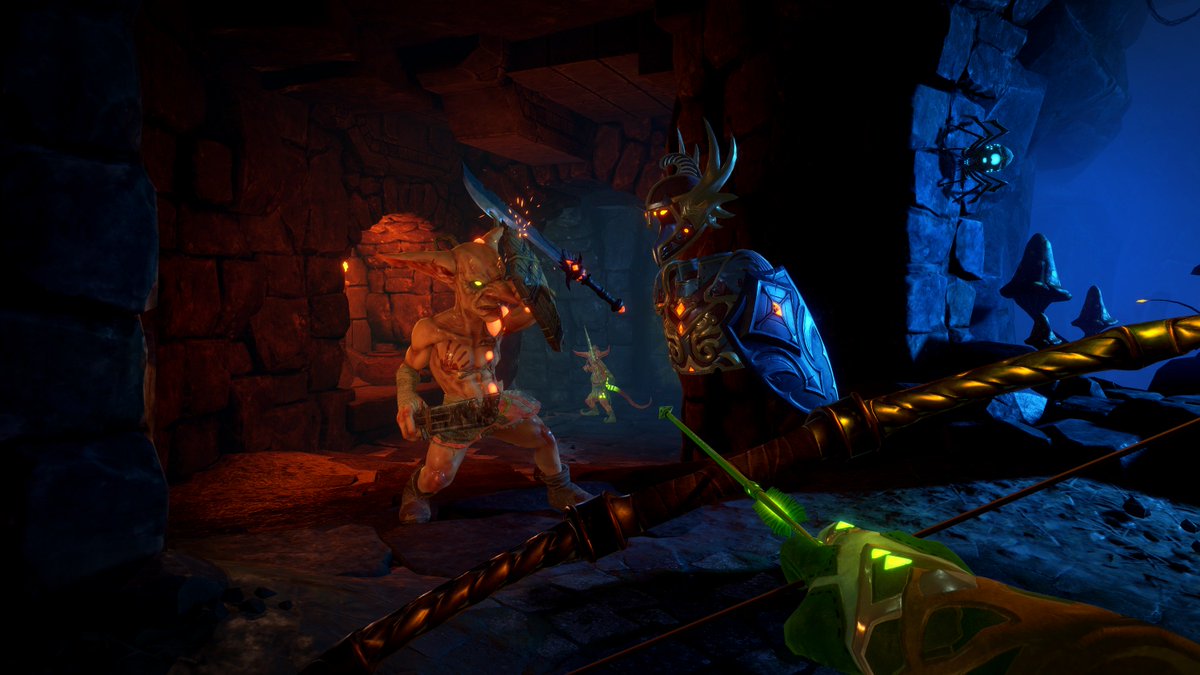 DanArnoldMist's tweet photo. Few screens of Karnage Chronicles Multiplayer!! Jump in with your friends now! https://t.co/T1hqN3FSPT #gamedev #indiedev #VR https://t.co/MNfljOqWGD