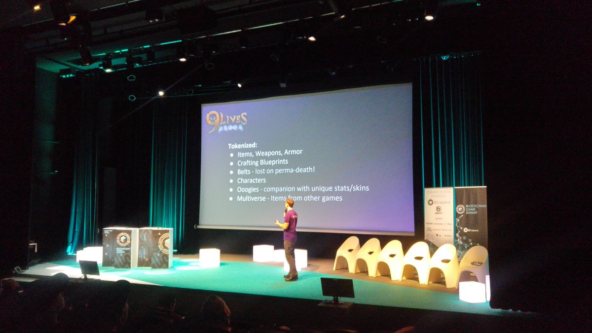 btc_wires's tweet photo. A great session  about "Enjin and ERC-1155 for mainstream games" by @witekradomski from @enjin in #blockchaingamesummit Lyon, France. @Blockchain_Game
 #BGS18 #smartcontracts #UX #tokens #blockchaintechnology #blockchaingame #BlockChainNews #blockchainsummit #BlockchainCentral https://t.co/aaagKmbjV6
