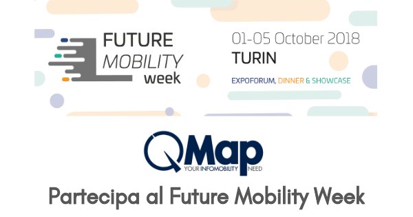 QMapItaly's tweet photo. Incontra QMap al Future Mobility Week  - https://t.co/yUjpvruWav https://t.co/NdQWrBopfL