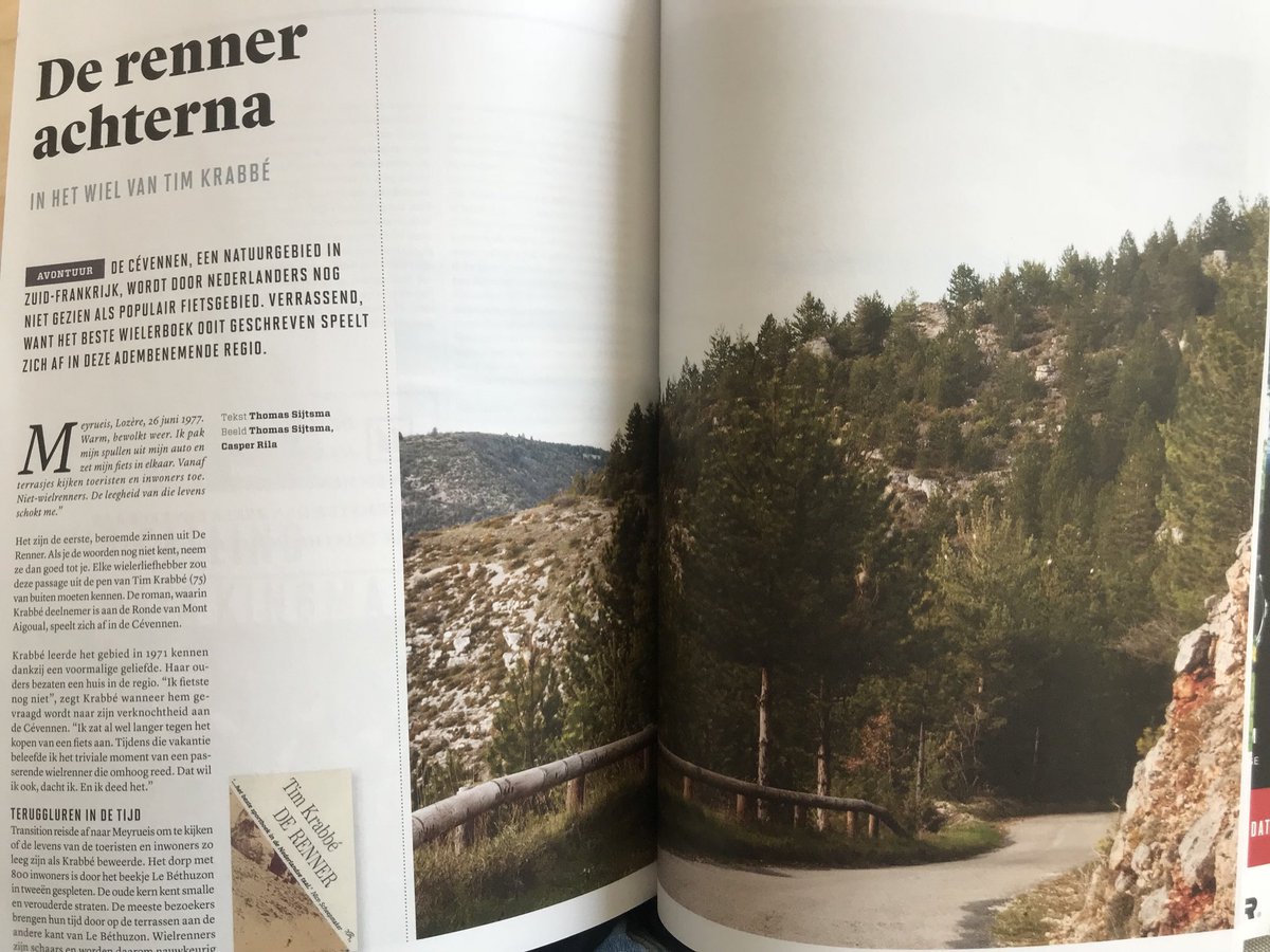 Zelden met zo’n groot plezier aan een verhaal gewerkt: in het wiel van De Renner door de Cevennen. Met dank aan Tim Krabbé en <a href="/the_windjammers/">Windjammers Cycling</a>, nu in Transition (<a href="/triathlonNL/">Triathlon Bond (NTB)</a>).