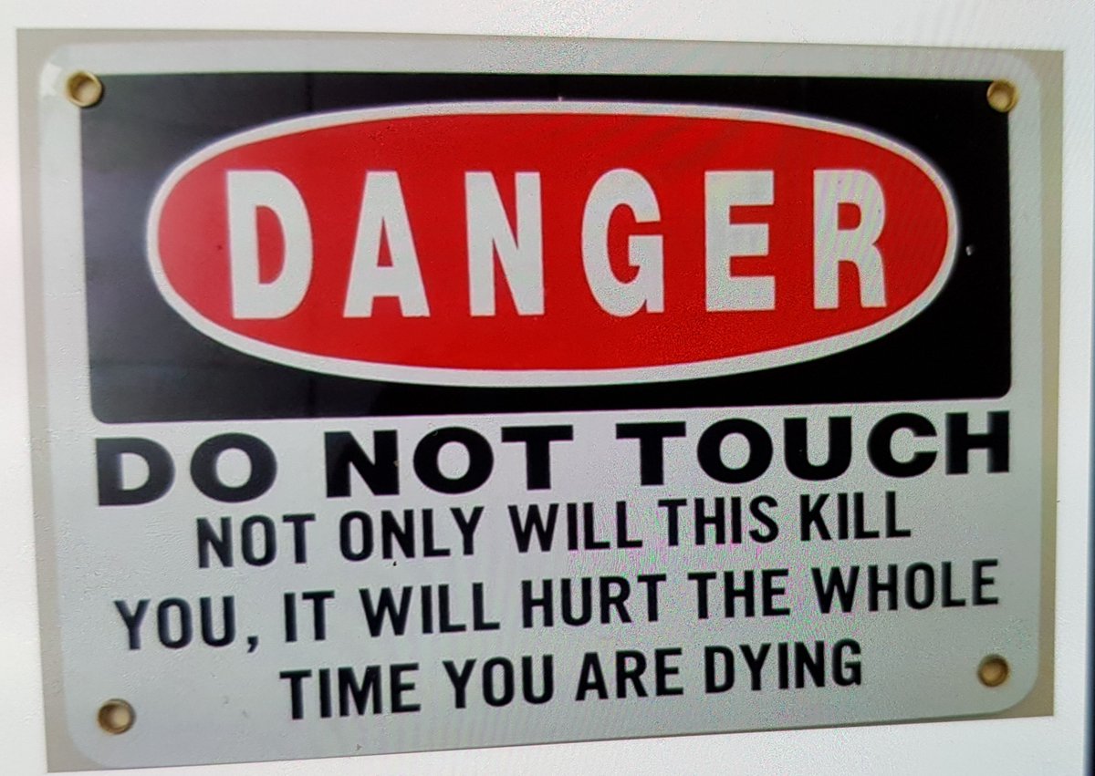 NZInspections's tweet image. While completing an inspection today, I this nasty little death trap, then the perfect warning sign to go with it!
#buildinginspector #electricalfaults #danger #warning