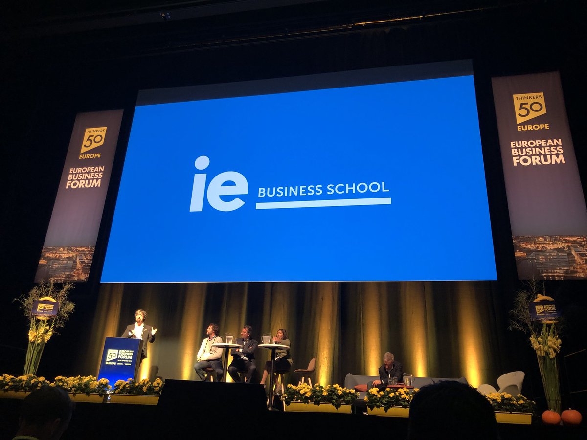 joelasiapacific's tweet image. Bringing it all together at #T50EBF: Connecting the dots, innovation and sustainability, and how business can tackle social/sustainability issues profitably.

@IEbusiness professor Andrew McCarthy provides a macro perspective on the big issues around the #NewSocialAgenda.