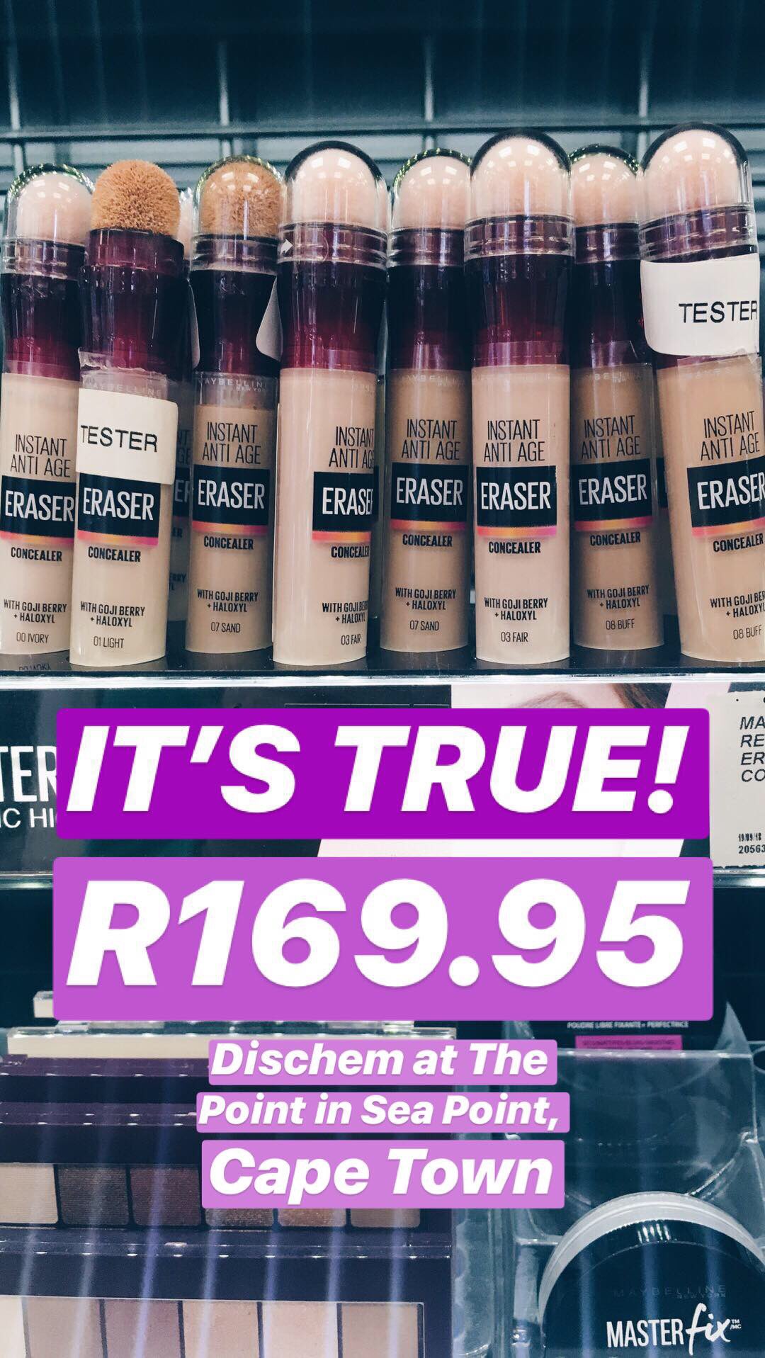 maybelline concealer dischem