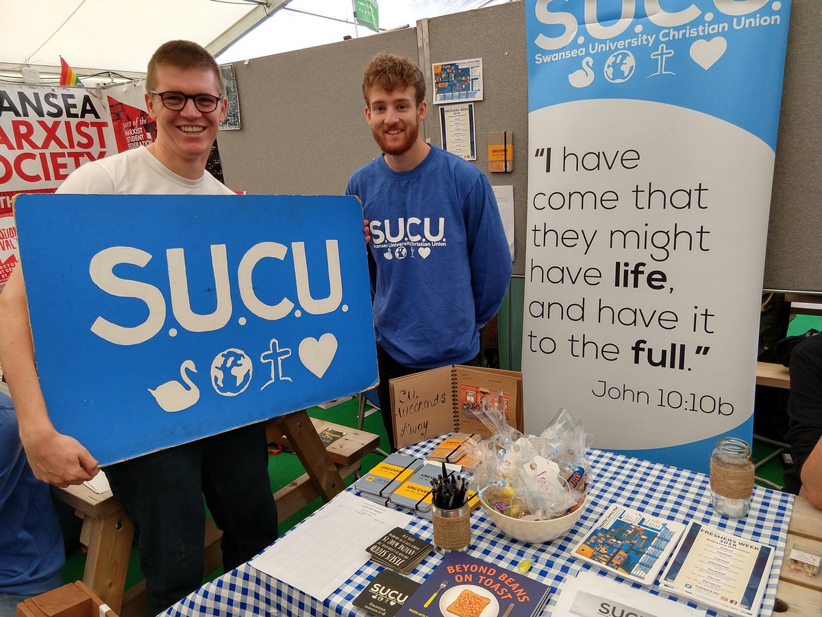 SwanseaCU's tweet image. Freshers&apos; Fayre on Singleton Campus. Come and find us on stand 191. #freshers2018 #cuinswansea